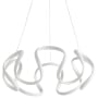 Oxygen Lighting Cirro 22" Wide LED Chandelier White