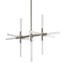 Oxygen Lighting Tali 11 Light 33" Wide LED Chandelier Satin Nickel