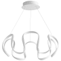 Oxygen Lighting Cirro 28" Wide LED Chandelier White