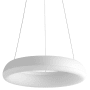 Oxygen Lighting Roswell 16" Wide LED Ring Chandelier White