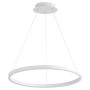 Oxygen Lighting Circulo 24" Wide LED Ring Chandelier White