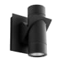 Oxygen Lighting Razzo 2 Light 6" Tall LED Outdoor Wall Sconce Black