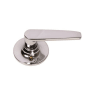 Pamex Olympic Single Dummy Door Lever Set with Round Rose Polished Chrome
