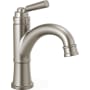 Peerless Westchester 1 GPM Single Hole Bathroom Faucet with Pop-Up Drain Assembly - Lifetime Limited Warranty Brushed Nickel