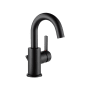 Peerless Precept Single Hole 1.2 GPM Bathroom Faucet with Pop-Up Drain Assembly - Lifetime Limited Warranty Matte Black