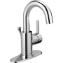 Peerless Precept Single Hole 1.2 GPM Bathroom Faucet with Pop-Up Drain Assembly - Lifetime Limited Warranty Chrome