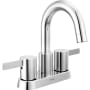 Peerless Precept 1 GPM Centerset Bathroom Faucet with Push pop-Up Drain Assembly Chrome