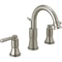 Peerless Westchester 1 GPM Widespread Bathroom Faucet with Pop-Up Drain Assembly - Lifetime Limited Warranty Brushed Nickel