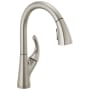 Peerless Parkwood 1.5 GPM Single Hole Pull Down Kitchen Faucet - Lifetime Limited Warranty Stainless