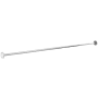 Peerless 44" - 72" Straight Adjustable Shower Rod Chrome