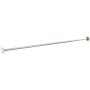 Peerless 44" - 72" Straight Adjustable Shower Rod Brushed Nickel