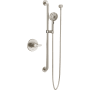 Peerless Precept Tub and Shower Trim Package with 1.5 GPM Multi Function Shower Head - Less Rough In Brushed Nickel