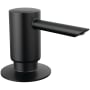 Peerless Flute Deck Mounted Soap Dispenser Matte Black