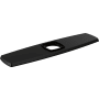 Peerless Ezra 10-3/8" Escutcheon Plate Matte Black