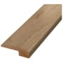 Performance Accessories 84" x 2" Engineered Hardwood Floating or Staple Down End Cap/Threshold - Sold by Piece (7 LF/Piece) Striped Oak