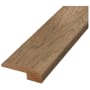 Performance Accessories 84" x 2" Engineered Hardwood Floating or Staple Down End Cap/Threshold - Sold by Piece (7 LF/Piece) Alamo Hickory