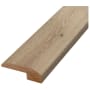 Performance Accessories 84" x 2" Engineered Hardwood Floating or Staple Down End Cap/Threshold - Sold by Piece (7 LF/Piece) Sailboat Oak