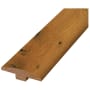 Performance Accessories 84" x 2" Engineered Hardwood Floating or Staple Down T-Molding - Sold by Piece (7 LF/Piece) Peanut Oak