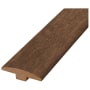 Performance Accessories 84" x 2" Engineered Hardwood Floating or Staple Down T-Molding - Sold by Piece (7 LF/Piece) Espresso Maple