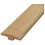 Performance Accessories 84" x 2" Engineered Hardwood Floating or Staple Down T-Molding - Sold by Piece (7 LF/Piece) Jute Hickory