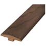 Performance Accessories 84" x 2" Engineered Hardwood Floating or Staple Down T-Molding - Sold by Piece (7 LF/Piece) Macchiato Hickory
