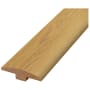 Performance Accessories 84" x 2" Engineered Hardwood Floating or Staple Down T-Molding - Sold by Piece (7 LF/Piece) Innate Oak