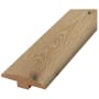 Performance Accessories 84" x 2" Engineered Hardwood Floating or Staple Down T-Molding - Sold by Piece (7 LF/Piece) Sea Bottle Oak
