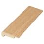 Performance Accessories 79" x 2" Laminate Glue Down Stair Nose - Sold by Piece (6.58 LF/Piece) Blonde Red Oak