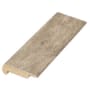 Performance Accessories 79" x 2" Laminate Glue Down Stair Nose - Sold by Piece (6.58 LF/Piece) Worn Dark Oak