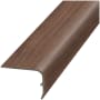 Performance Accessories 79" x 2" Vinyl Glue Down Stair Nose - Sold by Piece (6.58 LF/Piece) Protected Oak