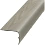 Performance Accessories 79" x 2" Vinyl Glue Down Stair Nose - Sold by Piece (6.58 LF/Piece) Priceless Oak