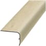 Performance Accessories 79" x 2" Vinyl Glue Down Stair Nose - Sold by Piece (6.58 LF/Piece) Light Oak