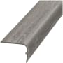Performance Accessories 79" x 2" Vinyl Glue Down Stair Nose - Sold by Piece (6.58 LF/Piece) Weathered Pine