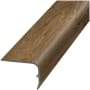 Performance Accessories 79" x 2" Vinyl Glue Down Stair Nose - Sold by Piece (6.58 LF/Piece) Loweland Forest Oak