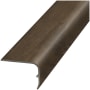 Performance Accessories 79" x 2" Vinyl Glue Down Stair Nose - Sold by Piece (6.58 LF/Piece) Double Shot Oak