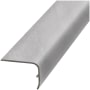 Performance Accessories 79" x 2" Vinyl Glue Down Stair Nose - Sold by Piece (6.58 LF/Piece) Silver Mink
