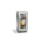 Perlick 15 Inch Wide 2.8 Cu. Ft. Compact Refrigerator with Right Hinge Panel Ready Framed Glass