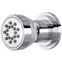 Perrin and Rowe Single Function Round Brass Body Spray Polished Chrome