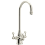 Perrin and Rowe Georgian Era 1.5 GPM Hot and Cold Water Dispenser Polished Nickel