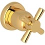 Perrin and Rowe Holborn Single Handle 3 Function Diverter / Volume Control Valve Trim - Less Valve English Gold
