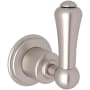 Perrin and Rowe Georgian Era Single Handle 3 Function Diverter / Volume Control Valve Trim - Less Valve Satin Nickel