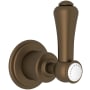Perrin and Rowe Georgian Era Single Handle 3 Function Diverter / Volume Control Valve Trim - Less Valve English Bronze