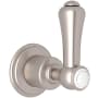 Perrin and Rowe Georgian Era Single Handle 3 Function Diverter / Volume Control Valve Trim - Less Valve Satin Nickel