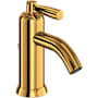 Perrin and Rowe Holborn 1.2 GPM Single Hole Bathroom Faucet with Pop-Up Drain Assembly Unlacquered Brass (Living Finish)