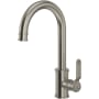 Perrin and Rowe Armstrong 1.8 GPM Single Hole Bar Faucet Satin Nickel