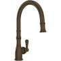 Perrin and Rowe Georgian Era 1.75 GPM Touchless Single Hole Pull Down Kitchen Faucet English Bronze