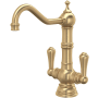 Perrin and Rowe Edwardian 1.8 GPM Single Hole Bar Faucet Satin English Gold