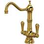 Perrin and Rowe Edwardian 1.8 GPM Single Hole Bar Faucet Unlacquered Brass (Living Finish)