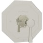 Perrin and Rowe Deco Thermostatic Valve Trim Only with Single Lever Handle - Less Rough In Polished Nickel
