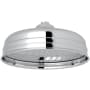 Perrin and Rowe 1.8 GPM Single Function Rain Shower Head Polished Chrome